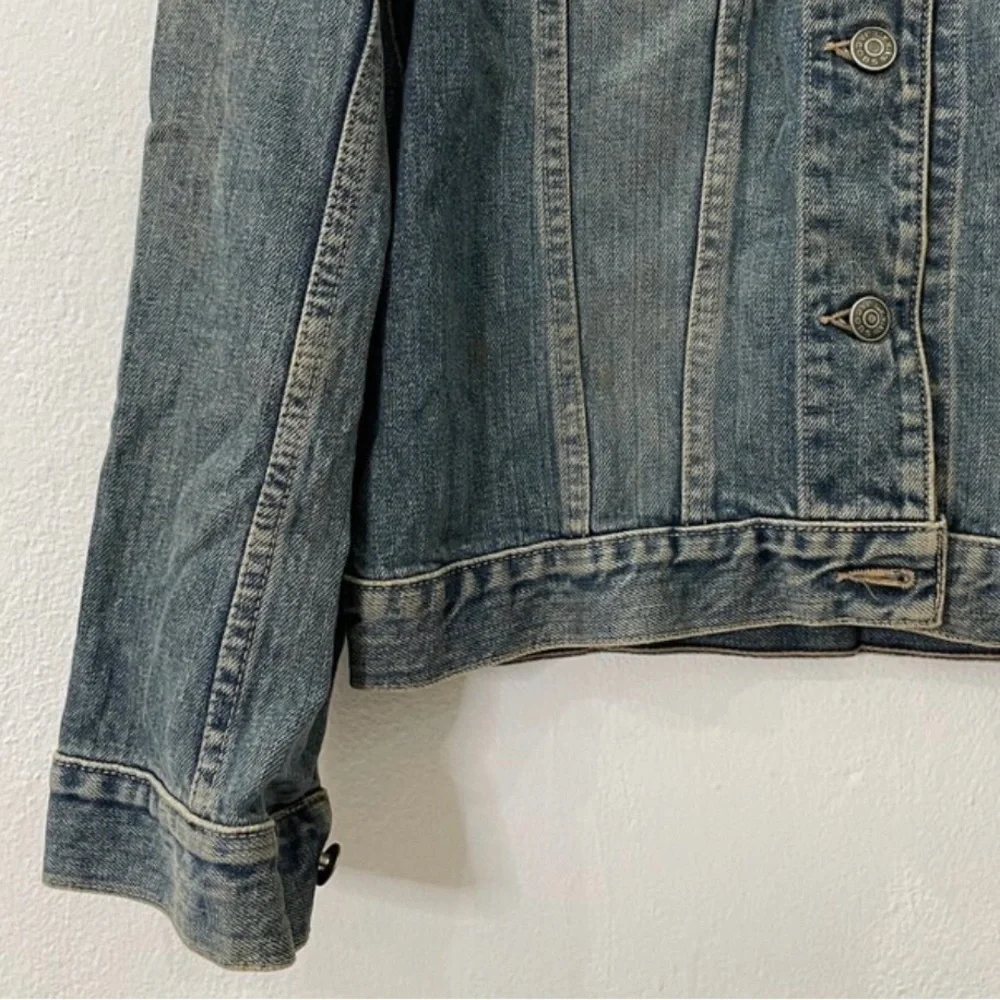 Vintage 90s Marc Jacobs Denim Jean Jacket M - Picture 4 of 10